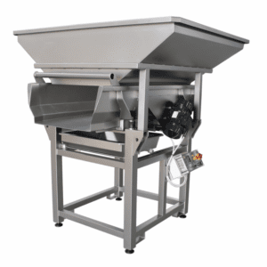 Mesas vibrantes dosificación de uva