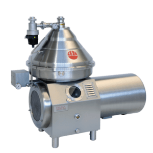 Centrífuga higienizadora