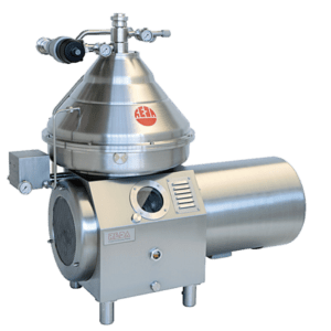 Centrífuga desnatadora